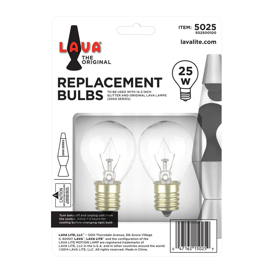 25W LAVA LAMP LIGHT BULB W/TRAY [VQH5]
